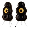 SCANDYNA MINIPOD SPEAKERS (BLACK) - PAIR
