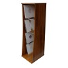 VINYL STORAGE TOWER - MID CENTURY SYNTH ROSEWOOD ®