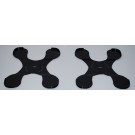 XC260 - Upgrade X Tops - For CDJ2000 - Pair - Black