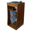 Vinyl Storage Stand - Mid Century Synth Rosewood  ®
