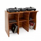X30 DJ STAND - MID CENTURY SYNTH ROSEWOOD ©